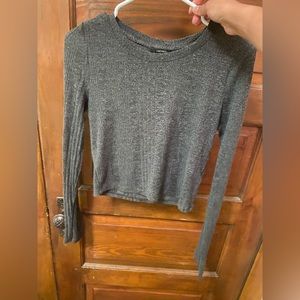 Forever 21 green fitted long sleeve